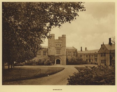 Princeton University: Gymnasium door American Photographer (after)