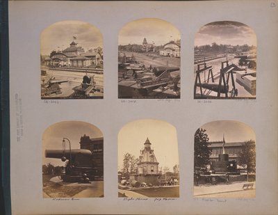 20-inch Rodman kanon op de Centennial Exposition, Philadelphia, 1876 door American Photographer