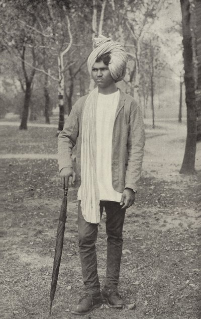 Een Hindoe Goochelaar door American Photographer