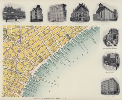 Stadsdeel Manhattan door American Photographer
