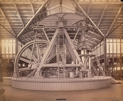 Corliss Motor, Centennial International Exhibition, Philadelphia, 1876 door American Photographer
