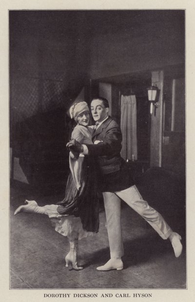Dorothy Dickson en Carl Hyson (z/w foto) door American Photographer