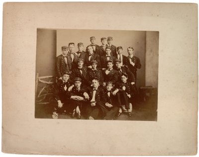 Hagers Klasse van 61, 19 in aantal, ca. 1870 door American Photographer