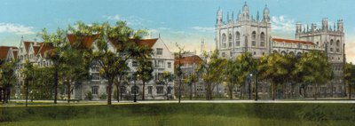 Harper Memorial Library, Universiteit van Chicago door American Photographer