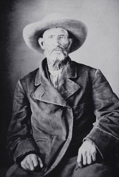Jim Bridger (1804-81) door American Photographer