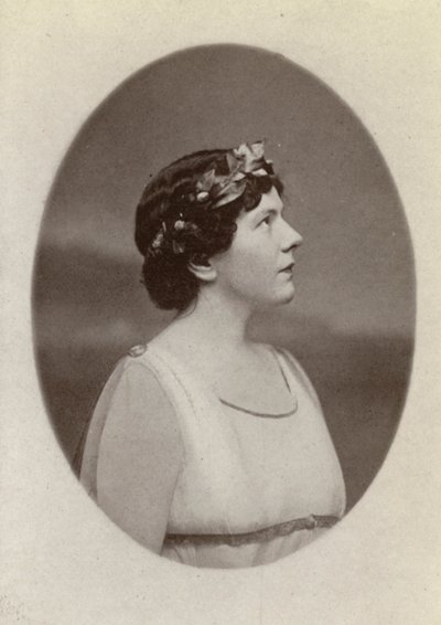 Louise Homer, als Orpheus, in "Orfeo Ed Euridice" (z/w foto) door American Photographer