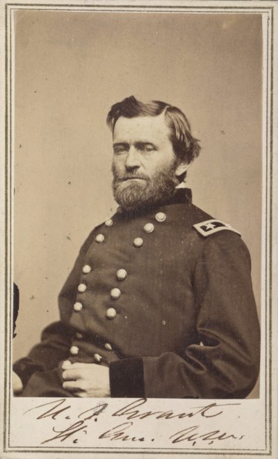 Maj. Gen. Ulysses S. Grant, officier van het Federale Leger door American Photographer