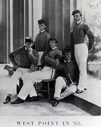 Cadetten van de Militaire Academie in West Point door American Photographer