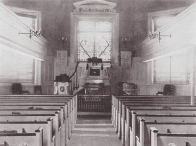 Philadelphia: Interieur van de Old Swedes