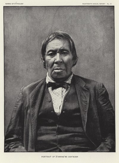 Portret van AKwinemi Oshkosh door American Photographer