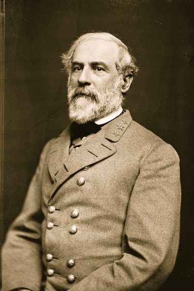 Portret van generaal Robert E. Lee door American Photographer