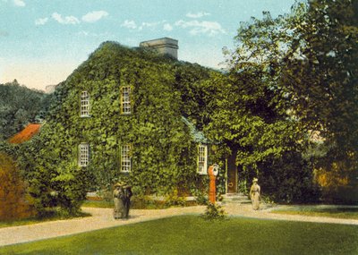 Providence, Rhode Island: Betsy Williams Cottage (ingekleurde foto) door American Photographer