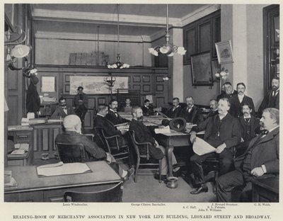 Leeszaal van de Merchants