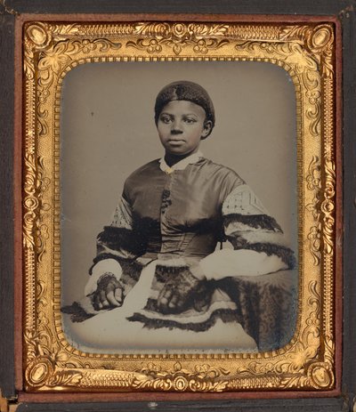 "Denk aan mij, Annie",c. 1860 (foto) door American Photographer