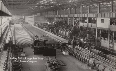 Walsfabriek, Rouge Steel Plant; Ford Motor Company, Dearborn, Michigan door American Photographer
