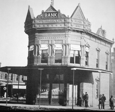 De Condon Bank, Coffeyville, Kansas door American Photographer