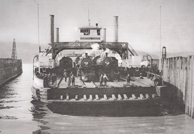 De Contra Costa Ferry, ca. 1920 door American Photographer
