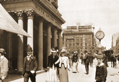 Het Fifth Avenue Hotel op Madison Square, New York City, 1896 door American Photographer