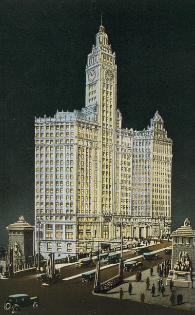 The Wrigley Building, Zuid en Noord Sectie, 