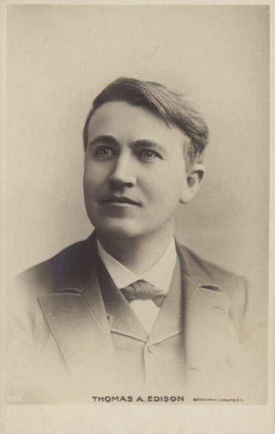 Thomas Edison (1847-1931), Amerikaanse uitvinder door American Photographer