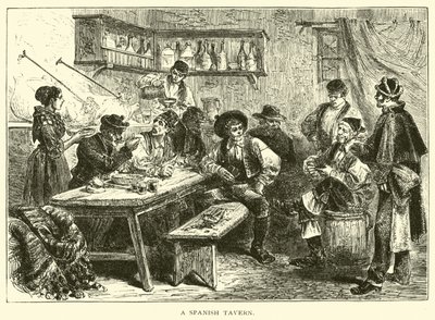 Een Spaanse taverne door American School