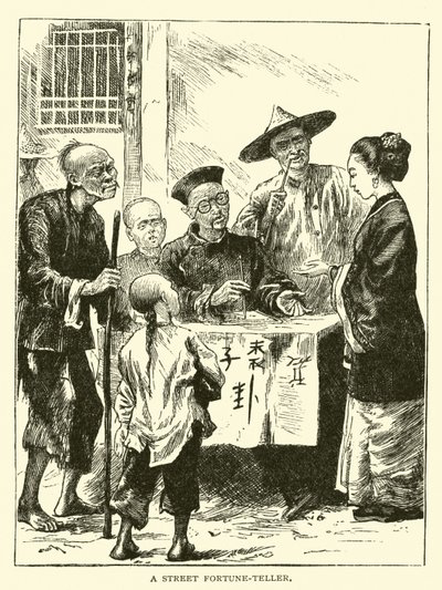 Een straatwaarzegger door American School