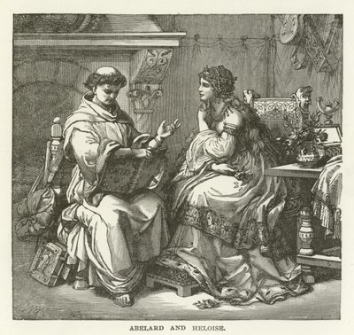 Abelard en Heloise door American School