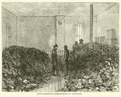 Uitrusting overgegeven door Johnston, april 1865 door American School