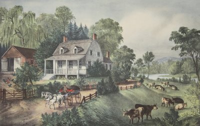 Amerikaans landhuis - zomer door American School