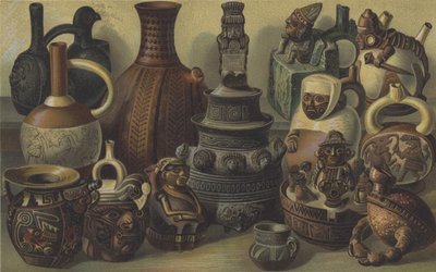 Oud-Amerikaans aardewerk door American School