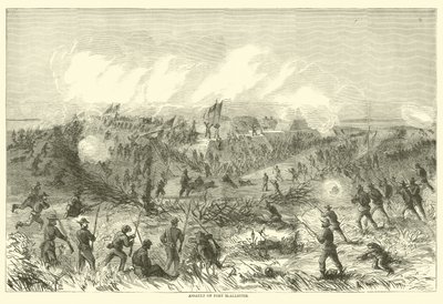 Aanval op Fort McAllister, december 1864 door American School