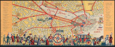 Boston is een bladerende stad: wat te zien en hoe je je bezoek kunt genieten, c.1935-45 door American School