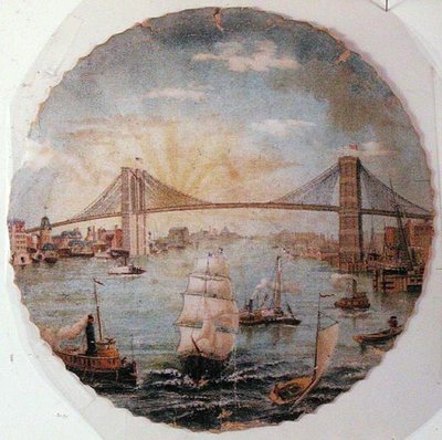 Brooklyn Bridge door American School