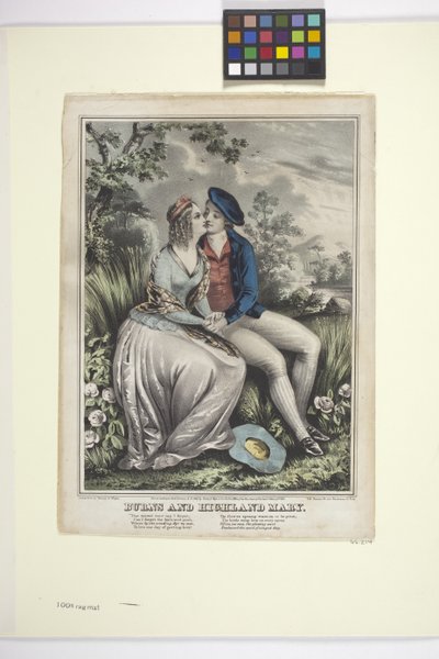 Burns en Highland Mary door American School