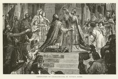 Kroning van Karel de Grote, Sint-Pieters, Rome door American School