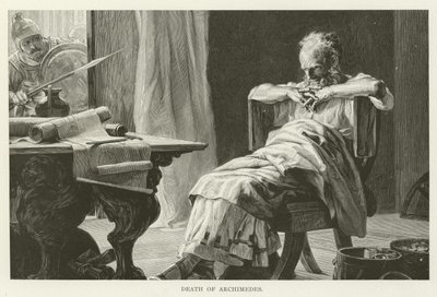 Dood van Archimedes door American School
