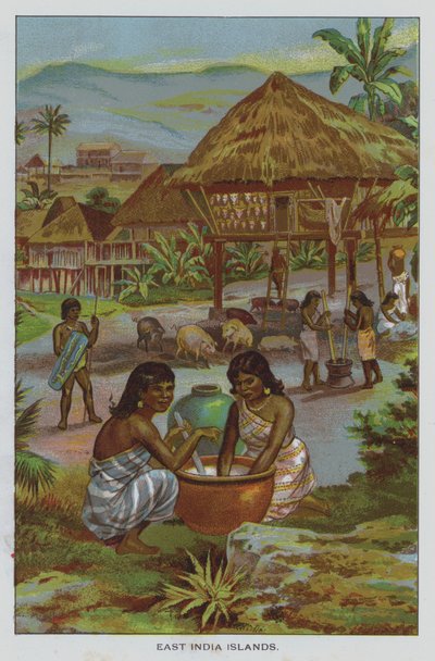Oost-Indische eilanden door American School
