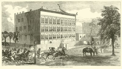 Raiders van Forrest vallen Irving Prison aan, augustus 1864 door American School