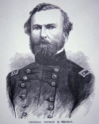 Generaal George H. Thomas (1816-70) door American School