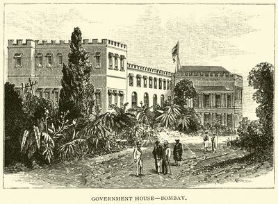 Regeringsgebouw, Bombay door American School