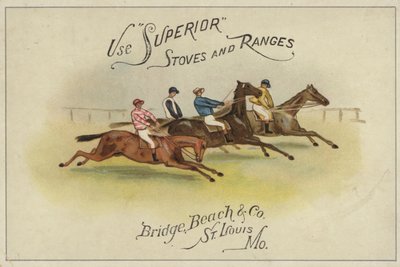 Paardenraces door American School