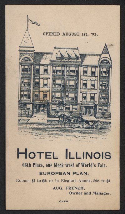 Hotel Handelskaart door American School