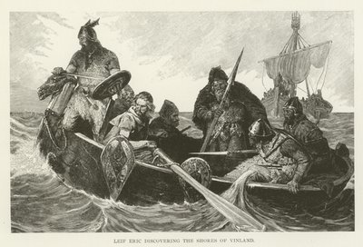 Leif Eric ontdekt de kusten van Vinland door American School