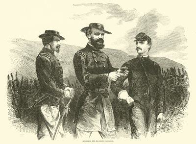 McPherson en zijn hoofdingenieurs, mei 1863 door American School