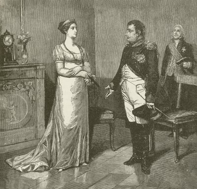 Napoleon kondigt Josephine haar Scheiding aan door American School