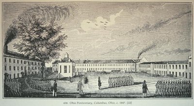 Ohio Penitentiary, Columbus, Ohio, c.1847 door American School