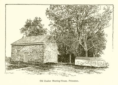 Oude Quaker Vergaderhuis, Princeton door American School