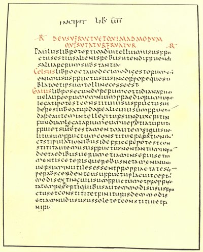 Pagina uit de Pandecten van Justinianus door American School