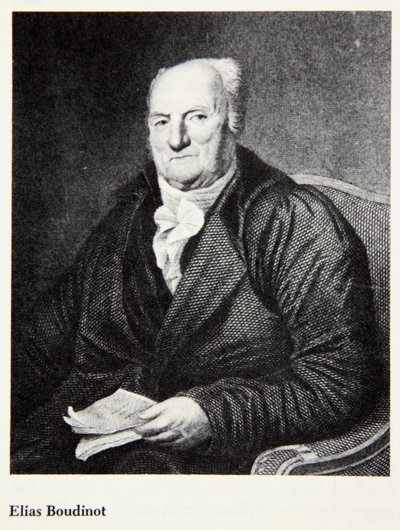 Portret van Elias Boudinot door American School