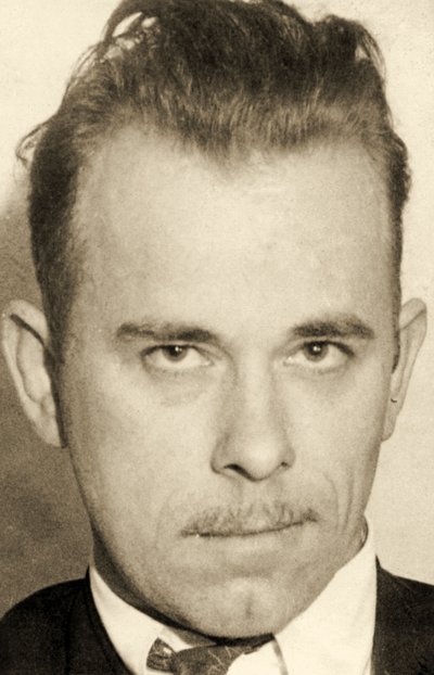 Portret van John Dillinger (1903 – 34) door American School